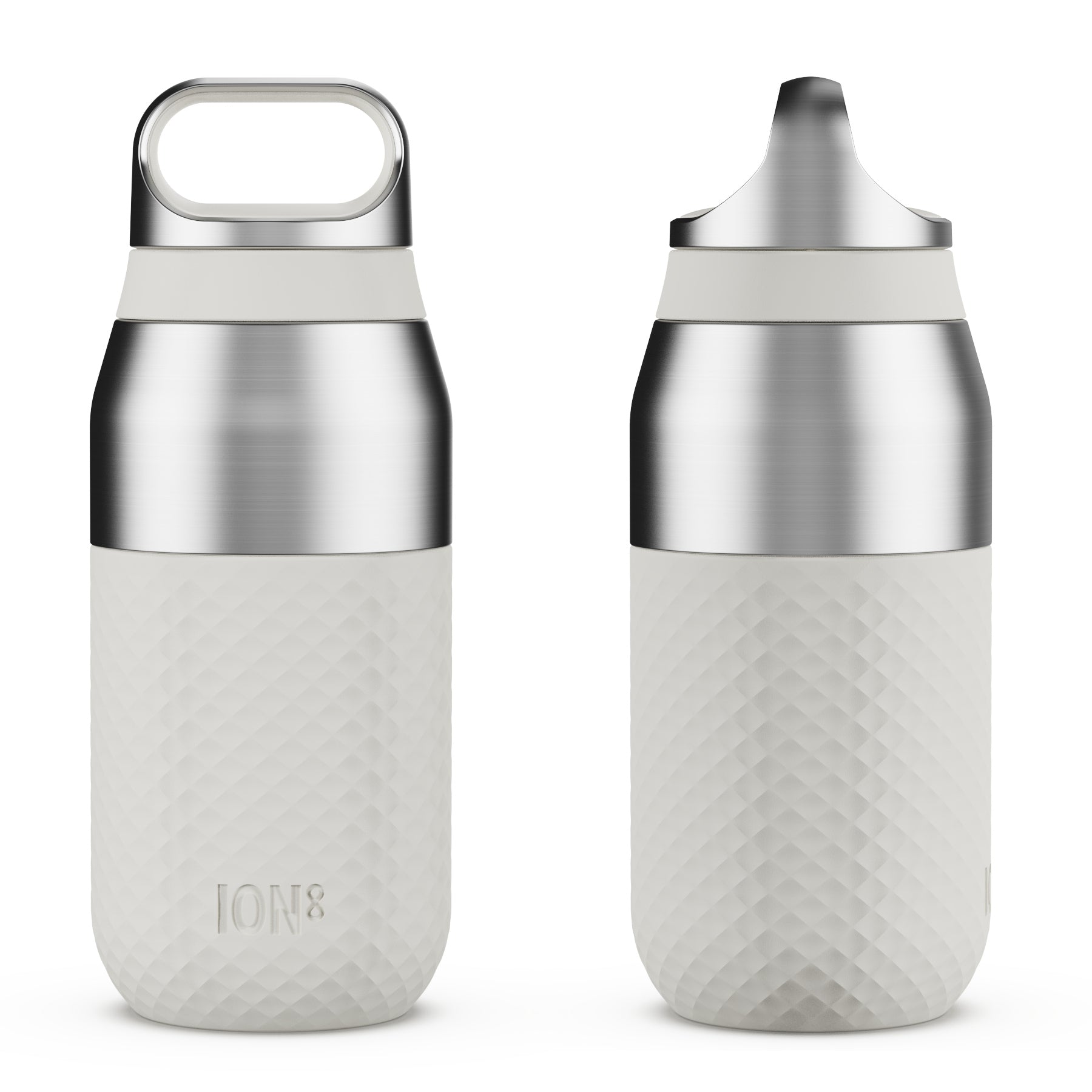 Butelka termiczna Ion8 Primo Roam Ceramic 360 ml biała
