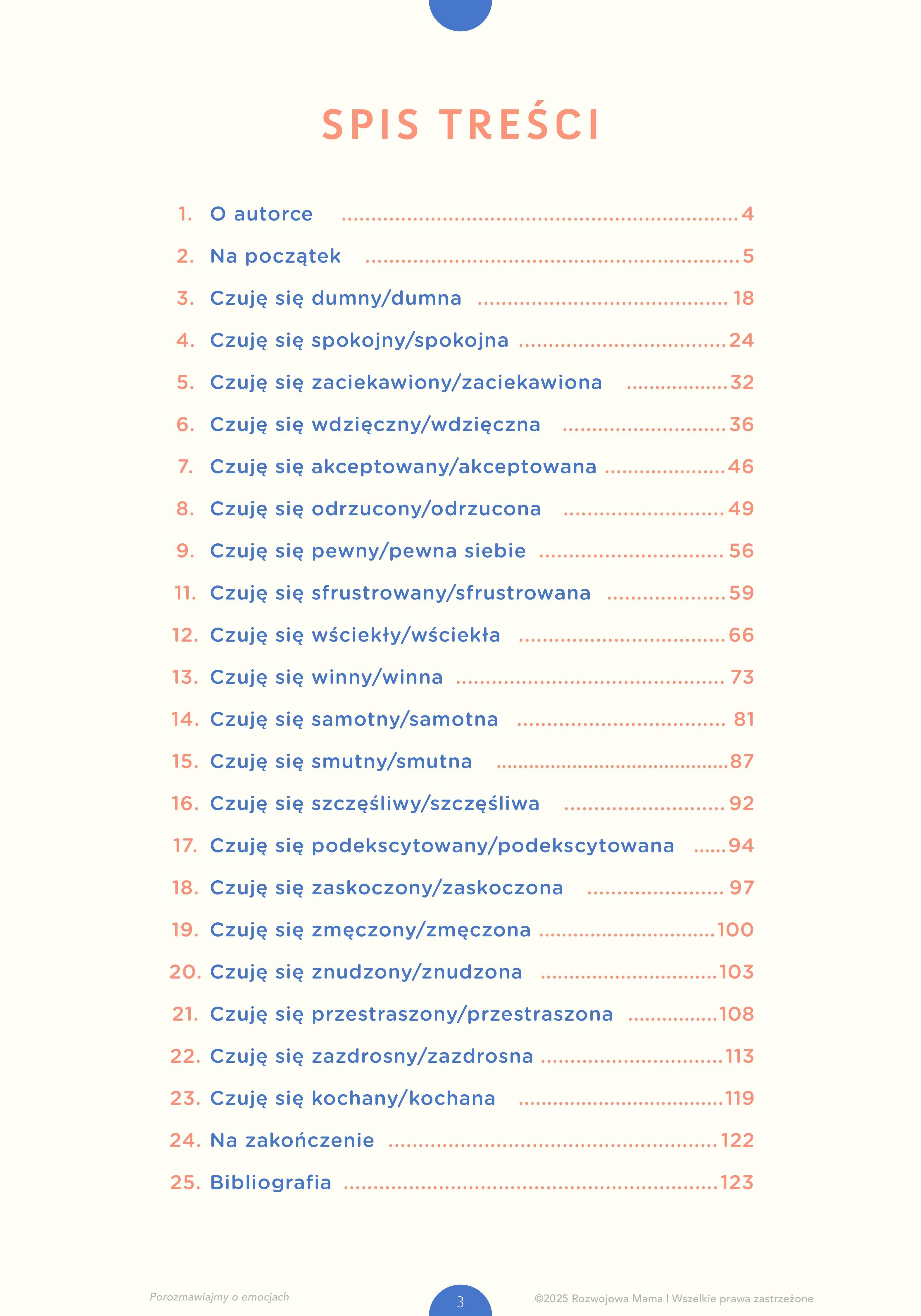 Spis treści e-booka "Porozmawiajmy"
