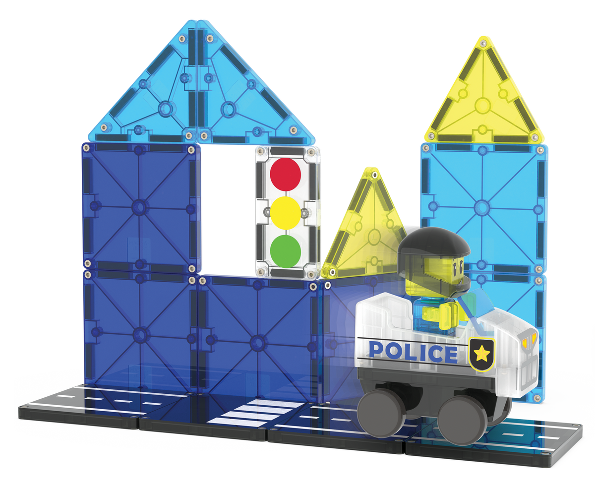 MAGNA-TILES Police Patrol – radiowóz