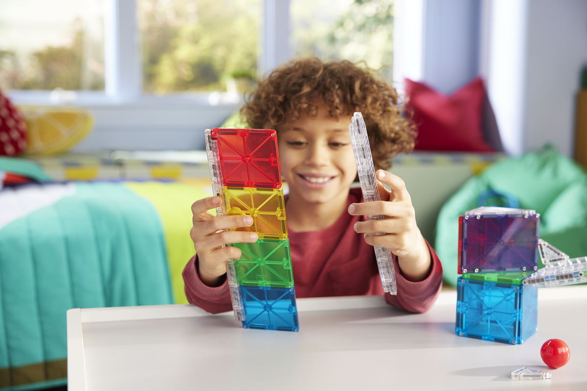 MAGNA-TILES Rail Racers – przezroczyste tory Rails
