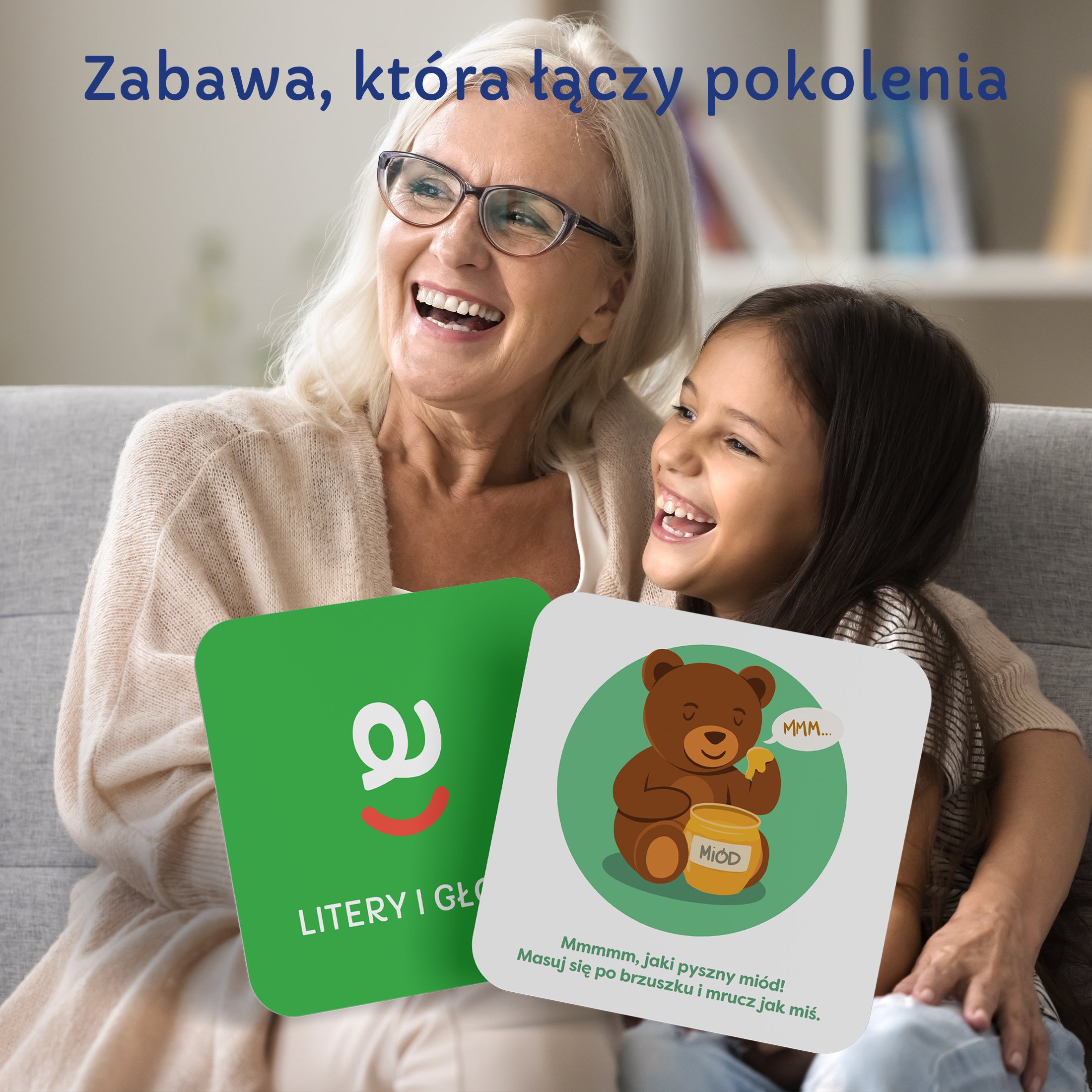Rodzinna gra ruchowa Szalona Zabawa z Kostką Aktywności – dzieci i dorośli wykonują kreatywne zadania z kolorowych kart