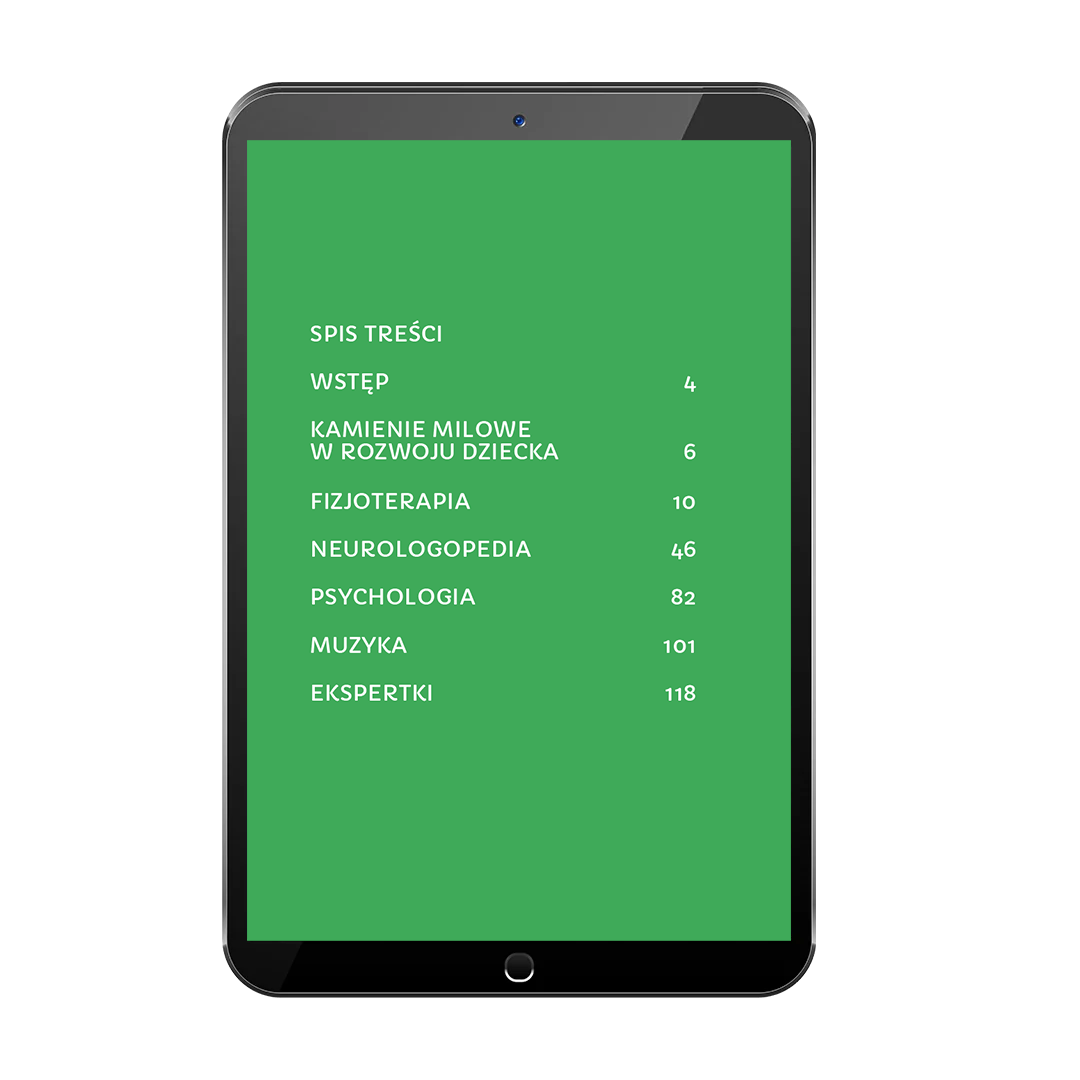 Rozdziały e-booka o rozwoju dwulatka 19–24 miesiące – kamienie milowe + zabawy z 4 dziedzin od neurologopedy do pedagoga muzycznego