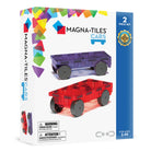 Magnetyczne podwozia Cars 2 el. MAGNA-TILES – czerwone i fioletowe