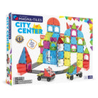 Klocki magnetyczne City Center 110 el. MAGNA-TILES – miasto z ulicami i budynkami