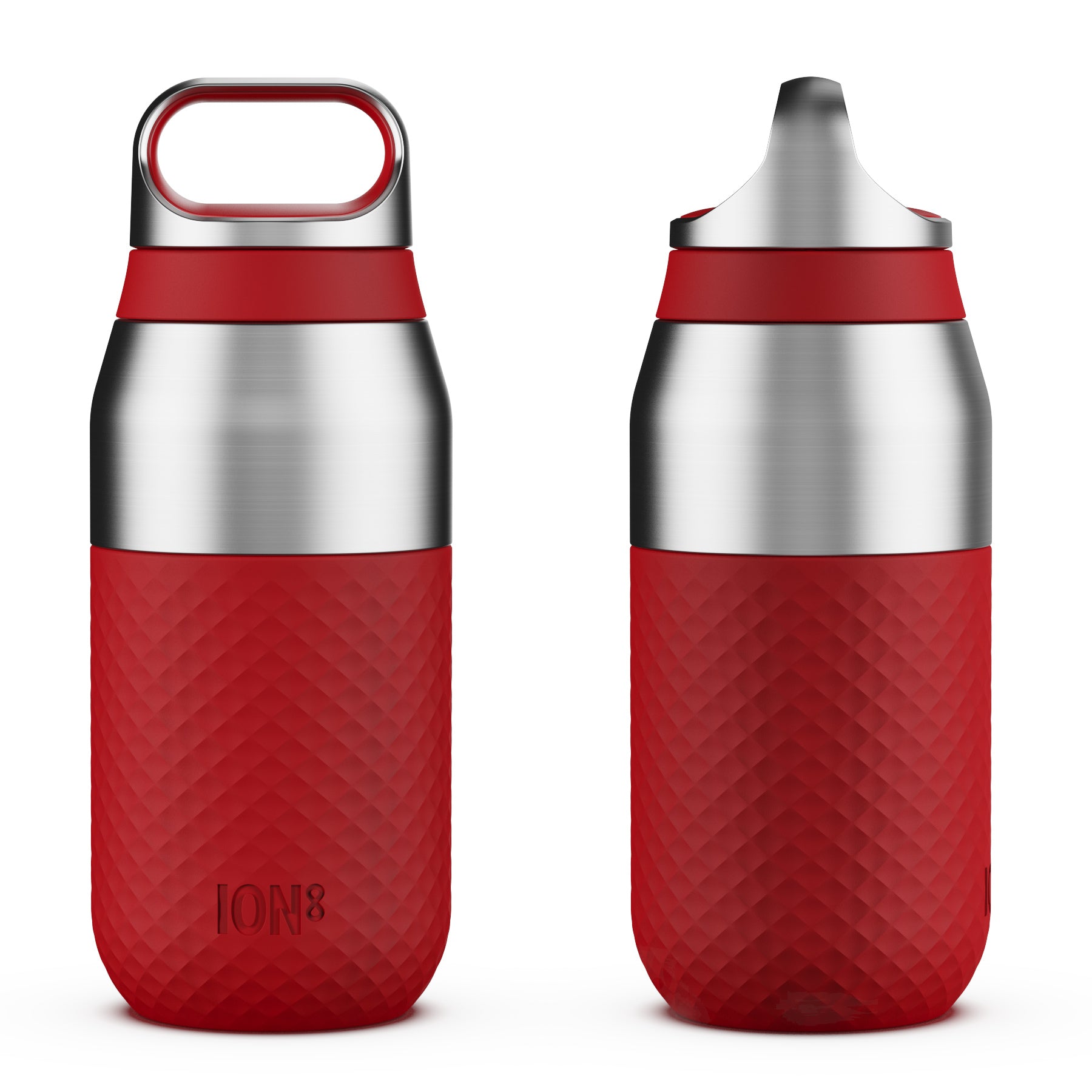 Butelka termiczna Ion8 Primo Roam Ceramic 360 ml czerwona