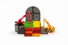 MAGNA-TILES Builder – magnetyczny żuraw z rozciąganym wysięgnikiem