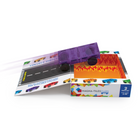 MAGNA-TILES Cars – podwozia czerwone i fioletowe z klockami