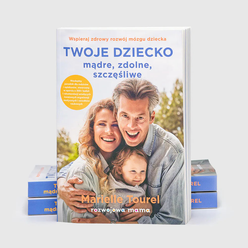 Obrazek przedstawia okładkę książki "Twoje dziecko - mądre, zdolne, szczęśliwe".