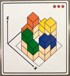 Matematyka i inżynieria BUILD XYZ Montessori Educo – dzieci budują konstrukcje 3D z drewnianych klocków wg kart