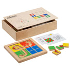 Nauka kodowania Color Code Educo – gra logiczna ucząca dzieci sekwencji, wzorców i myślenia algorytmicznego przez kolory