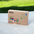 Opakowanie gry Budowanie Przestrzenne Educo – drewniana gra edukacyjna Montessori do nauki perspektyw i myślenia przestrzennego