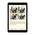 Rozwój widzenia niemowlęcia 0–3 miesiące – zabawy opracowane przez ortoptystkę mgr Joannę Zdybel ze zdjęciami