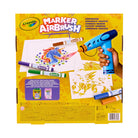 Aerograf dla dzieci Crayola – zestaw z 8 zmywalnych flamastrów i 5 szablonów 6+