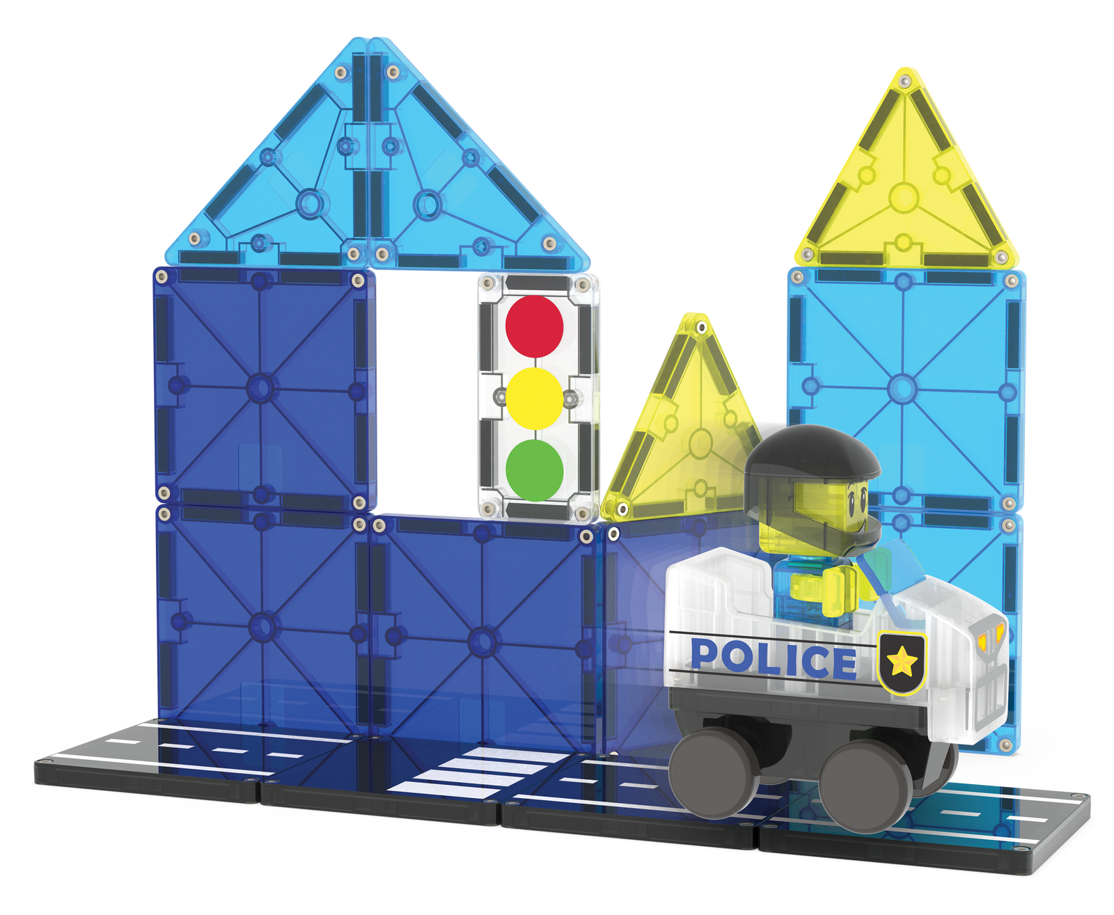 MAGNA-TILES Police Patrol – radiowóz