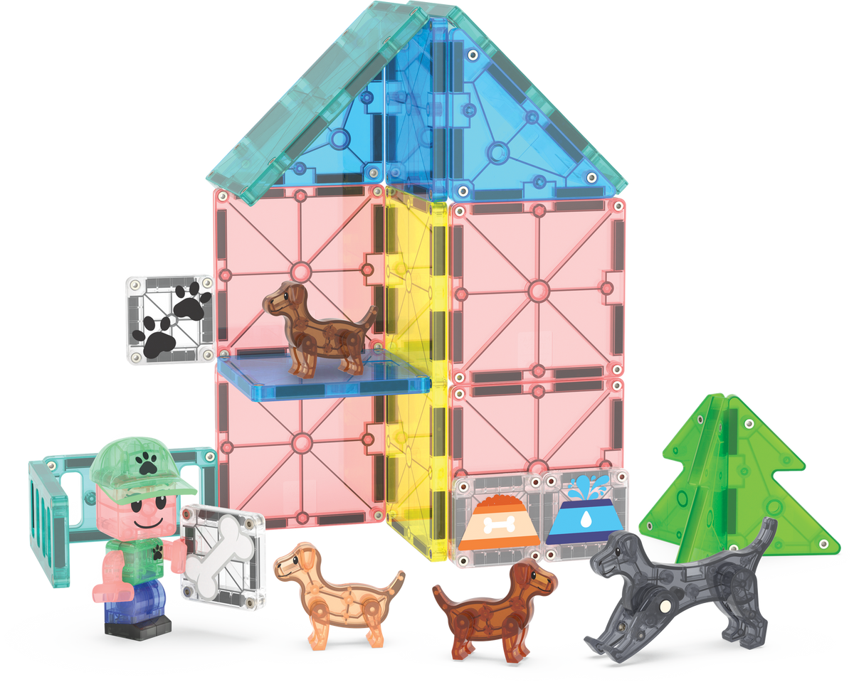 MAGNA-TILES Puppy Park – tor przeszkód dla piesków