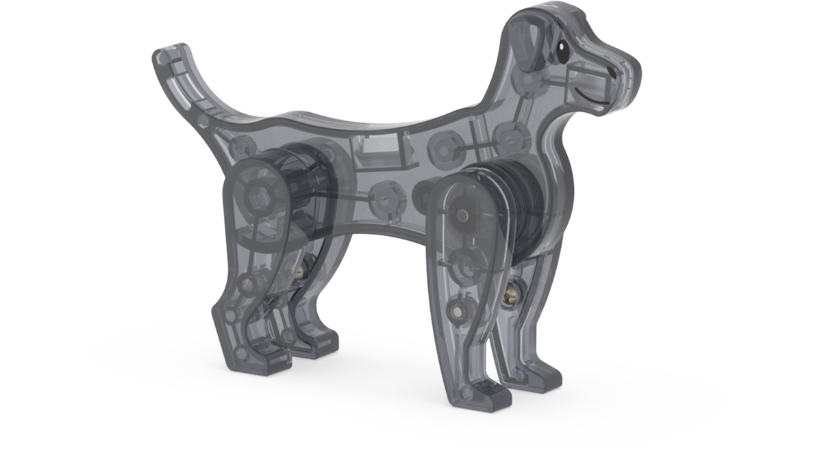 MAGNA-TILES Puppy Park – elementy zestawu