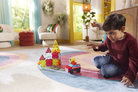 MAGNA-TILES Fire Rescue – wóz strażacki na podwoziu Pullback Chassis