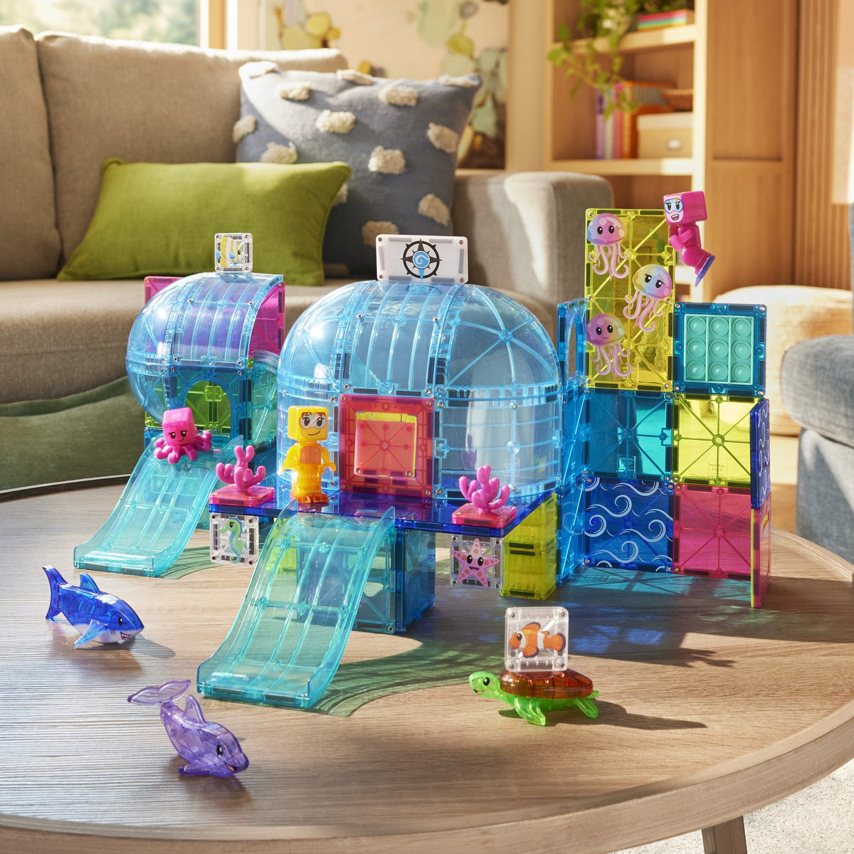 MAGNA-TILES Undersea Adventure – nurkowie i morskie zwierzęta