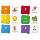 Przykładowe karty mindfulness z ćwiczeniami uważności – zadania oddechowe, joga i rozpoznawanie emocji dla dzieci
