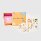 Wasze Historie Rozwojowa Mama – drewniane kości do opowiadania historii z 54 grawerowanymi postaciami, miejscami i emocjami